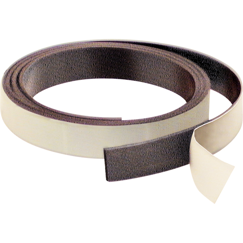 Magnetic Strips, 100' L x 3/4" W, 1/16" Thickness, Strength of 5 lbs. per Lin. Ft. Groupe Generik