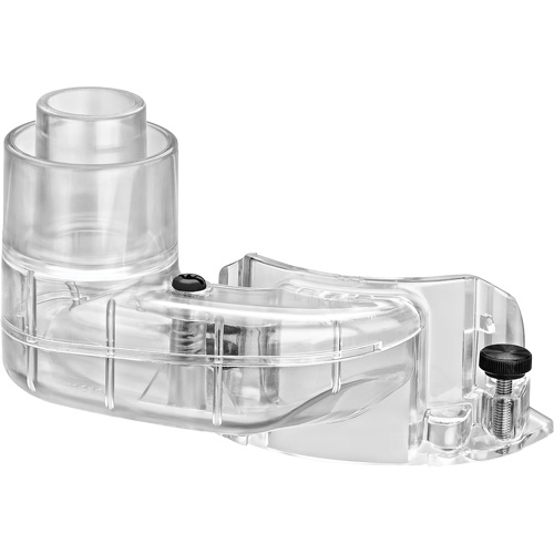 Adaptateur d'extracteur de poussi&egrave;re pour toupie &agrave; base fixe Groupe Generik