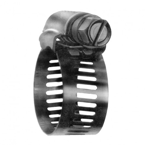 Colliers de serrage pour tuyaux - Collier de serrage & vis en acier inoxydable, Dia. min 0.563, Dia. max 1-1/4" Groupe Generik