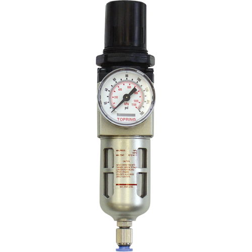 Modular Filter/Regulator, 1/4" NPT, 150 PSI, 0.5 fl.oz. Capacity Groupe Generik