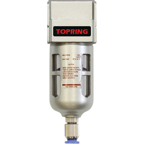 Filters, Modular, 3/8" NPTF, Semi-Automatic Drain, For Water Groupe Generik