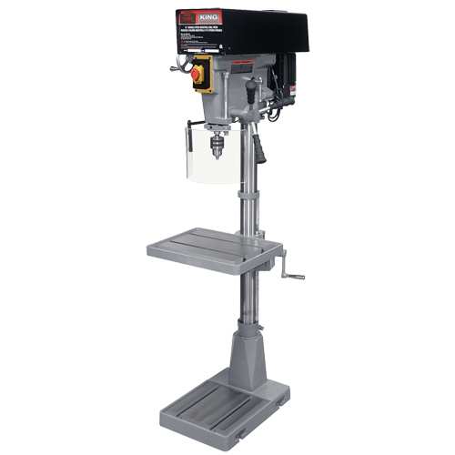 Floor Drill Presses, 15", 5/8" Chuck, 5000 RPM Groupe Generik