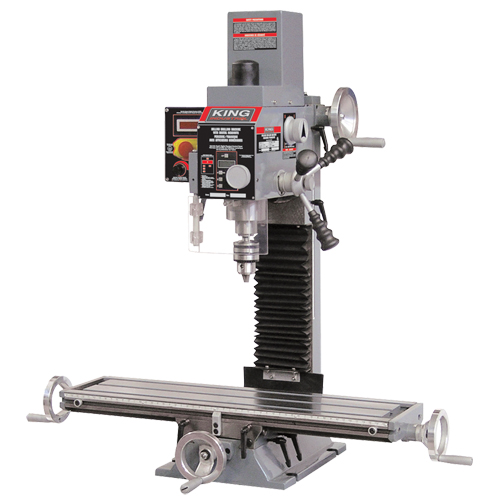 Machine &agrave; fraiser et percer avec &eacute;cran num&eacute;rique, 2 vitesses, Cap. De forage 5/8" Groupe Generik
