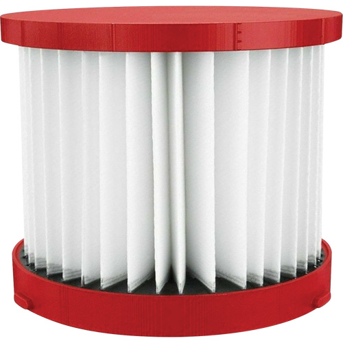 Dry Vacuum Filter, Hepa, Fits 1.6 - 2.5 US gal. Groupe Generik