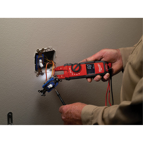 Pince amp&egrave;rem&eacute;trique, Tension c.a./c.c., Courant c.a./c.c. Groupe Generik