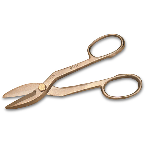 Cisailles pour feuilles m&eacute;talliques, Longueur de coupe de 3", Coupe Droit Groupe Generik