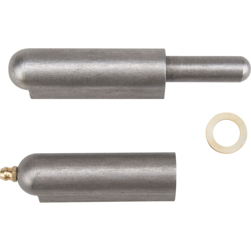 Charni&egrave;re &agrave; souder, 0,787" dia. x 5,906" lo, Acier doux a/goupille fixe en acier Groupe Generik