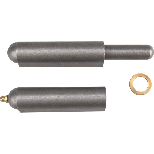 Charni&egrave;re &agrave; souder, 0,906" dia. x 7,874" lo, Acier doux a/goupille fixe en acier Groupe Generik