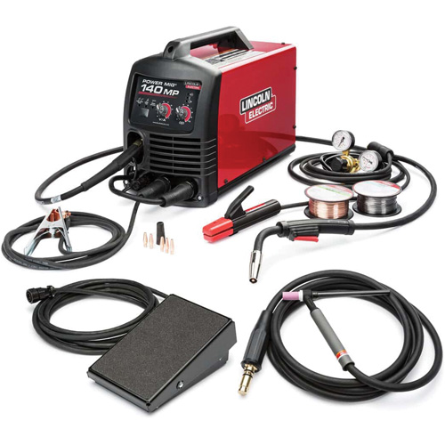 POWER MIG&reg; 140 MP&reg; Multi-Process Welder TIG One-Pak&reg;, 115 V, 1 Ph, 60 Hz Groupe Generik