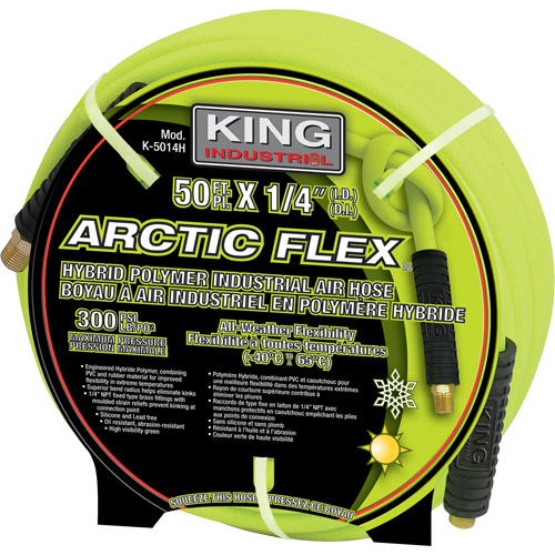 50' Hybrid Polymer Industrial Air Hose Groupe Generik
