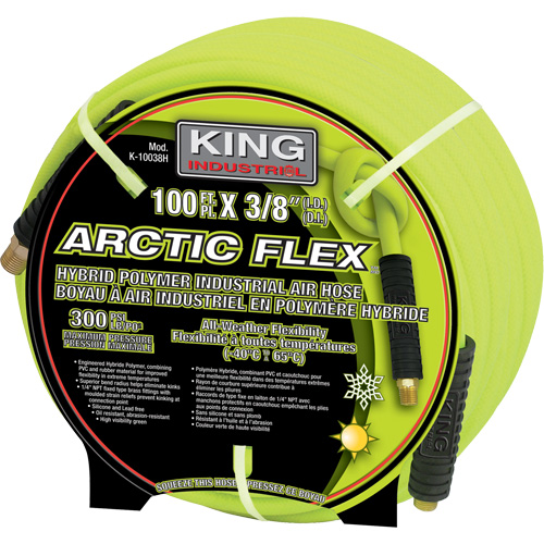 100' Hybrid Polymer Industrial Air Hose Groupe Generik