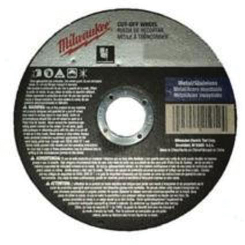 Reinforced Cut-Off Wheels, 5" x 0.045", 7/8" Arbor, Type 1, Aluminum Oxide, 13580 RPM Groupe Generik