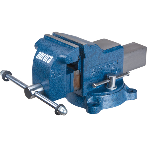Heavy-Duty Bench Vise, 4" Jaw Width Groupe Generik