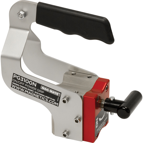 On/Off Power Grips, 7-1/2" Length, 3-3/8" Diameter, 100 lbs. Capacity Groupe Generik