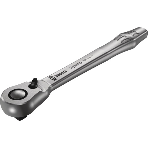 Zyklop Metal 1/4 Metal Ratchet with switch lever, 1/4" Drive, Plain Handle Groupe Generik
