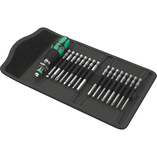 Kraftform Kompakt 60 Screwdriver & Bit Set 17-PC, 6-3/32" L, Plastic Handle Groupe Generik