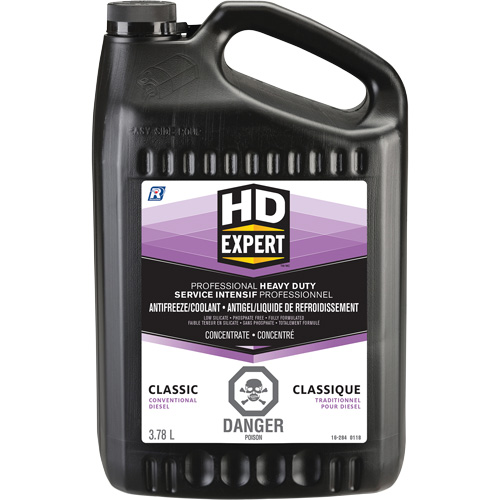 Turbo Power&reg; Heavy-Duty Diesel Antifreeze/Coolant Concentrate, 3.78 L, Gallon Groupe Generik