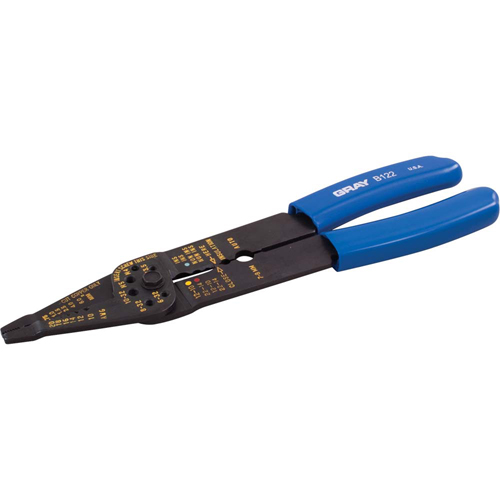 Long Stripper Crimper & Bolt Cutter, 9-1/2" L Groupe Generik