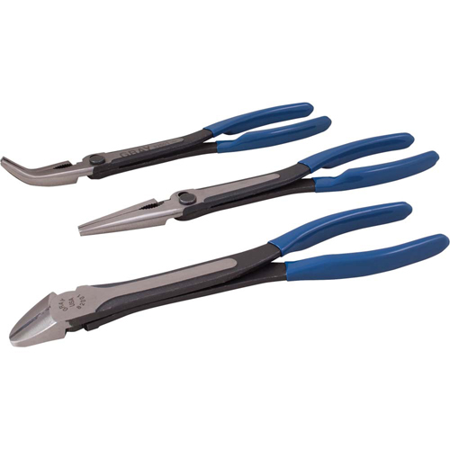 Long Reach Plier Set, 3 Pieces Groupe Generik