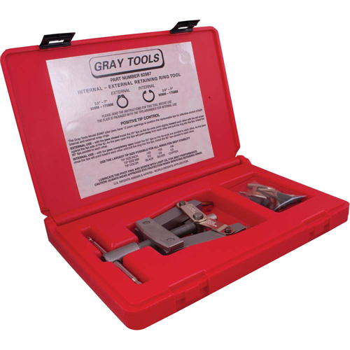 Internal/External Retaining Ring Tool with Tip Set, 13 Pieces Groupe Generik