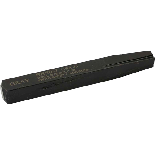 Straight Type Screw Extractor, 7, For Screw Size 7/8", Carbide Groupe Generik