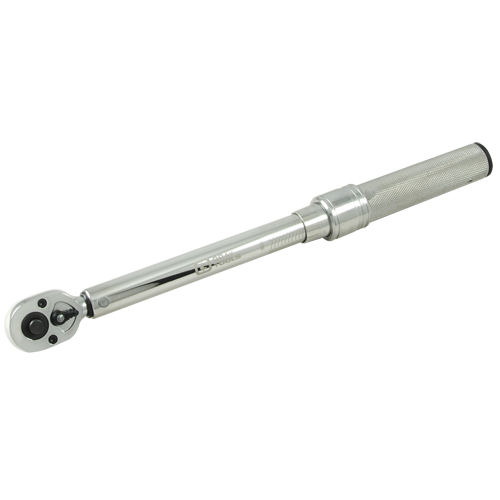 Cl&eacute; dynamom&eacute;trique, &agrave; cliquer, Entraînement 3/8" carr&eacute;, 30 - 250 lb-po Groupe Generik