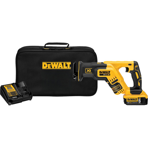 Ensemble de scie alternative compacte sans balais Max XR, 20 V, Lithium-ion Bloc-pile, 0-2900 coups/min Groupe Generik