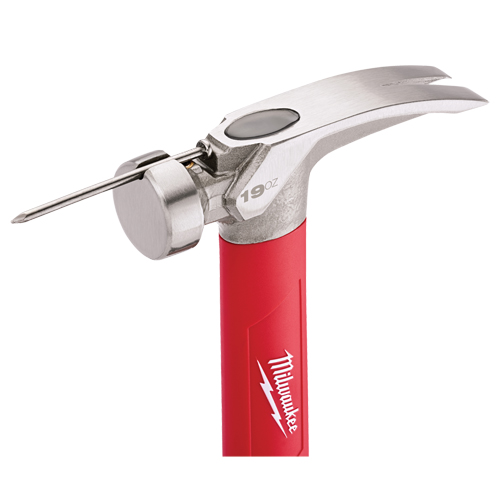 Smooth Face Hammer, 19 oz., Fibreglass Handle, 15-1/4" L Groupe Generik