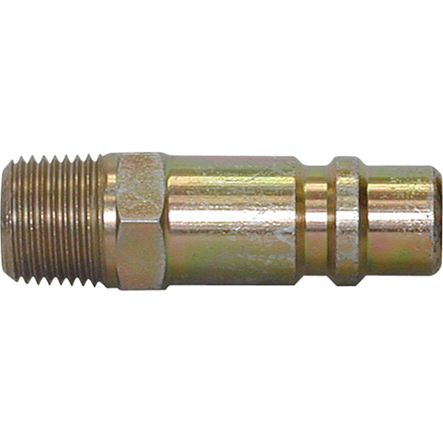 Raccords rapides - 1/2" industriel, &agrave; soupape/1 voie - Abouts, 3/8" Groupe Generik