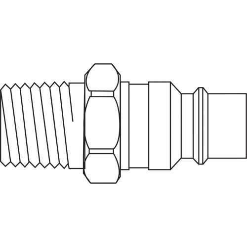 Ultraflo Interchange Plugs, 1/4" Groupe Generik