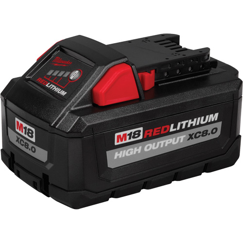 M18 Redlithium High Output XC8.0 Battery Pack, Lithium-Ion, 18 V, 8.0 Ah Groupe Generik
