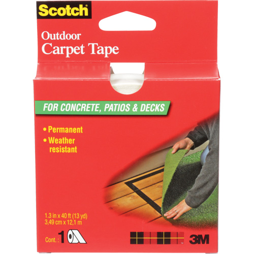 Ruban pour tapis ext&eacute;rieurs Scotch, 35 mm (1-2/5") la x 12,2 m (40') lo Groupe Generik