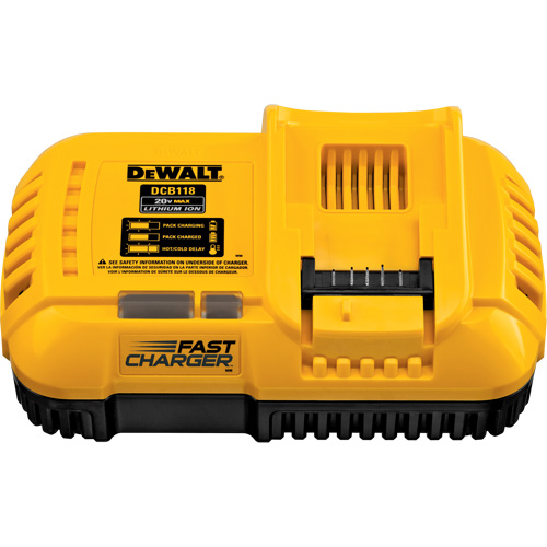 Fan Cooled Fast Charger, 20 V, Lithium-Ion Groupe Generik