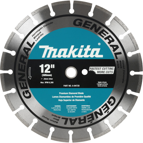 General Purpose Segmented Diamond Blade Groupe Generik