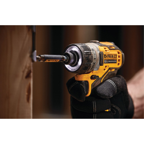 Tournevis &agrave; moteur sans balai Xtreme (outil seulement), 1/4", 12 V, 200 UWO couple max., Lithium-ion bloc-pile Groupe Generik
