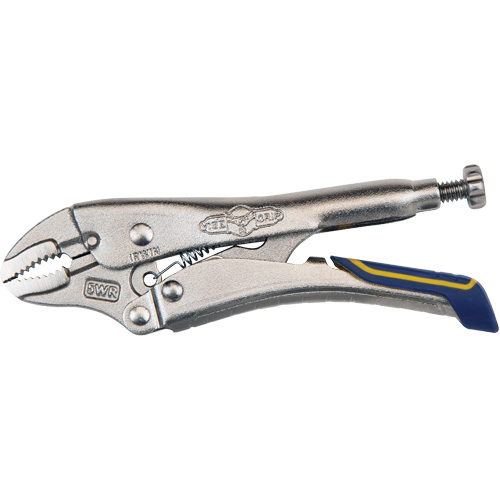 Pince-&eacute;tau avec coupe-fil Fast Release, Longueur 5", M&acirc;choire courb&eacute;e Groupe Generik