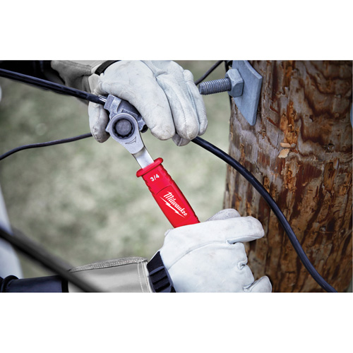 Lineman's 2-in-1 Insulated Ratcheting Box Wrench Groupe Generik