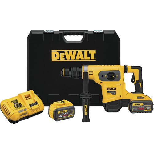 FlexVolt&reg; SDS-Max Combination Hammer Kit, 60 V, 1-9/16", 4.4 ft-lbs, 540 RPM Groupe Generik