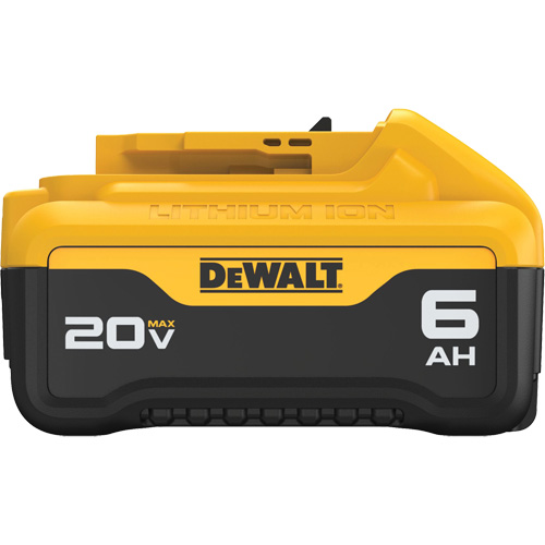 Max XR&reg; Premium Battery Pack, Lithium-Ion, 20 V, 6 Ah Groupe Generik