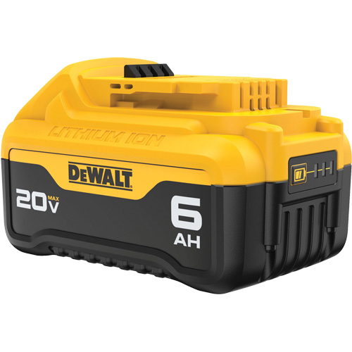 Max XR&reg; Premium Battery Pack, Lithium-Ion, 20 V, 6 Ah Groupe Generik