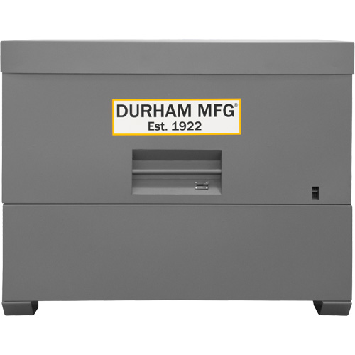 Piano Style Jobsite Storage Box, 60-1/2" W x 34-3/4" D x 49-3/8" H, Grey Groupe Generik