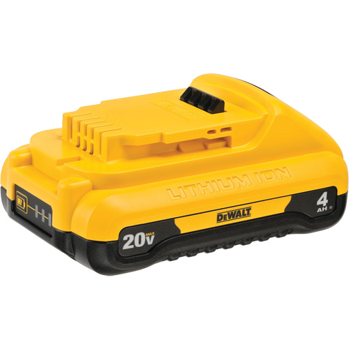 Max* Compact Battery Pack, Lithium-Ion, 20 V, 4 Ah Groupe Generik