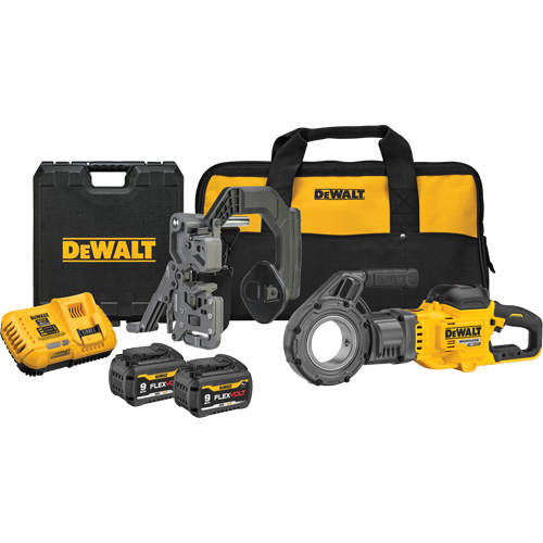 Trousse de fili&egrave;re &agrave; tuyaux sans fil FlexVolt Max*, 30 tr/min, Filetage de la tige 1/2" - 2" Groupe Generik