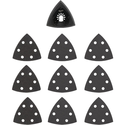 Ensemble pour patin de ponçage triangulaire 3-1/2" Open-Lok Groupe Generik