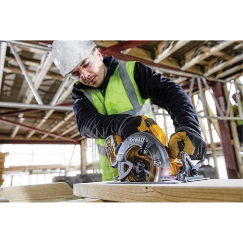 Ensemble de scie circulaire sans balai Flexvolt Max avec frein &eacute;lectrique, 7-1/4", 60 V Groupe Generik