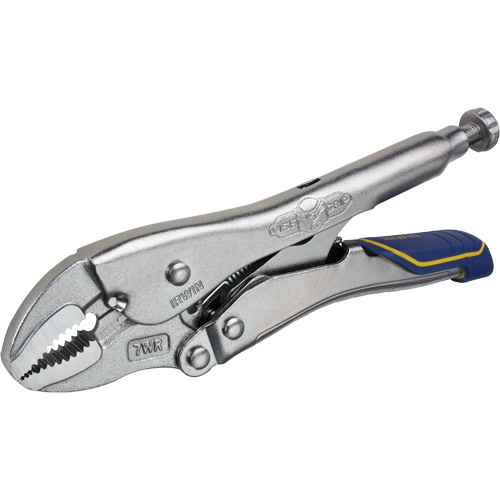 Pince-&eacute;tau avec coupe-fil Vise-Grip Fast Release 7WR, Longueur 7", M&acirc;choire courb&eacute;e Groupe Generik