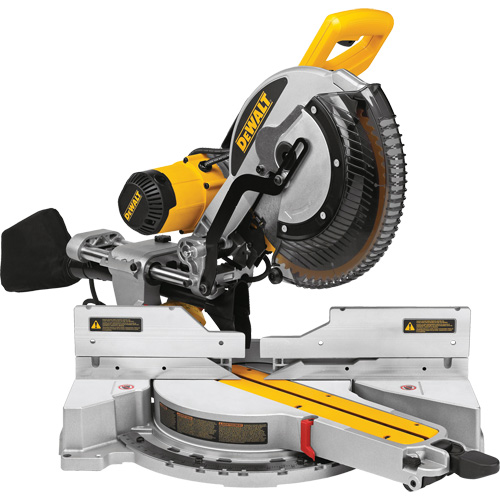 Double-Bevel Sliding Compound Mitre Saw, 12", 15 A, 120 V Groupe Generik