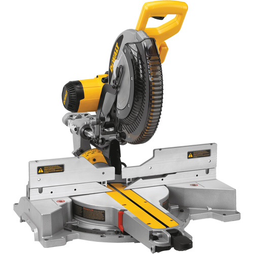 Double-Bevel Sliding Compound Mitre Saw, 12", 15 A, 120 V Groupe Generik