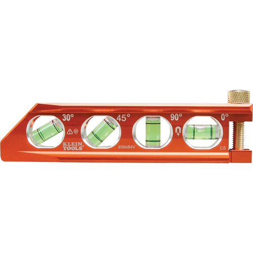 ACCU-BEND Level, 6.25" L, Aluminum, 1, Non-Magnetic Groupe Generik
