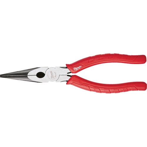 Comfort Grip Long Nose Pliers, 8" L Groupe Generik